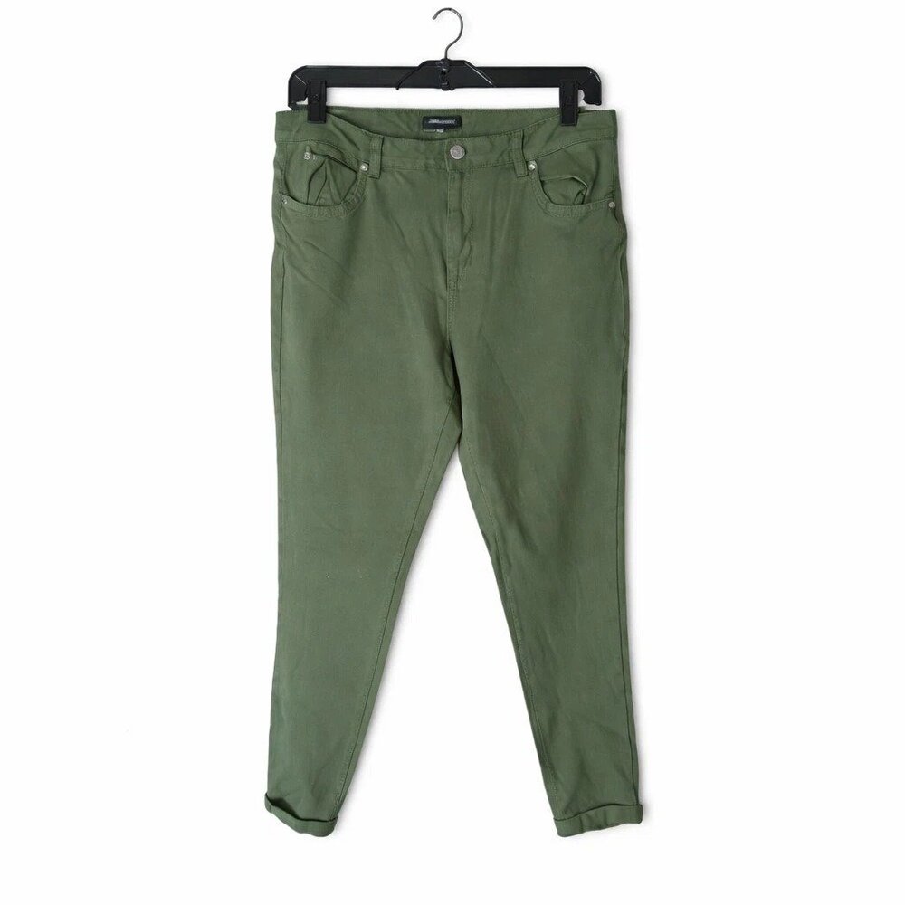 Shinestar Green Pants Size L Olive Casual Pants